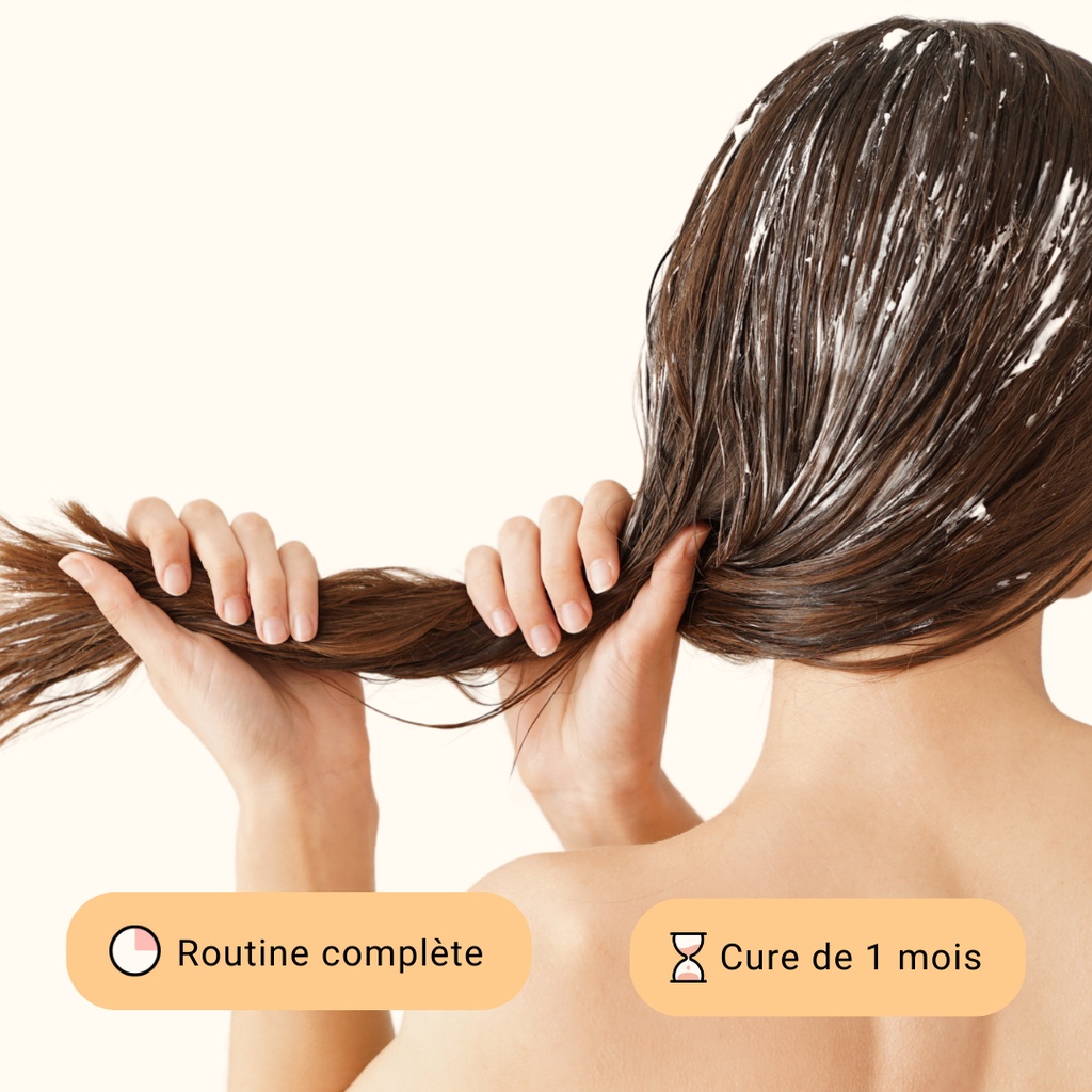 Cure éclat des cheveux et des ongles - Pousse et fortification