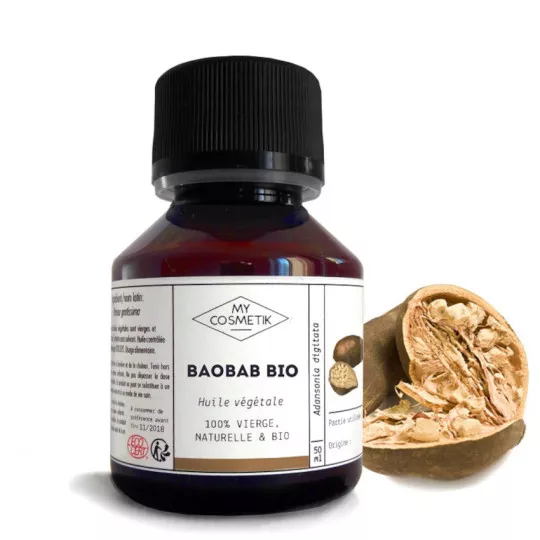 Olio vegetale di Baobab biologico