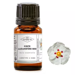 Óleo essencial orgânico de Cistus Ladanifera